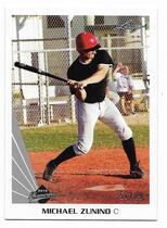 2012 Leaf Memories #540 Michael Zunino