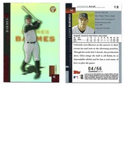 2005 Topps Pristine Die Cut Red #12 Clint Barmes