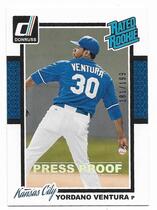 2014 Donruss Silver Press Proof Series 2 #237 Yordano Ventura