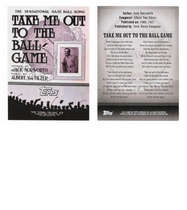 2008 Topps Update Take Me Out To The Ballgame #BG 100Th Anniversary