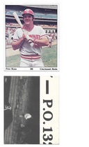 1975 SSPC Puzzlebacks #22 Pete Rose