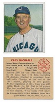 1950 Bowman Base Set #91 Cass Michaels