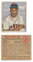 1950 Bowman Base Set #174 Henry Thompson