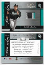 2005 Donruss Classics Team Colors Jersey Prime #30 Miguel Cabrera