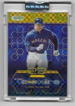 2003 Finest Uncirculated Gold X-Fractors #48 Mark Teixeira
