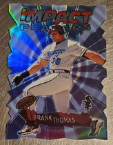 2001 Bowman Best Impact Players #IP10 Frank Thomas