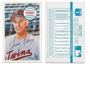 1970 Kelloggs Base Set #64 Jim Perry