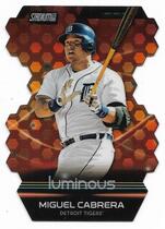 2014 Stadium Club Triumverates Luminous #T5B Miguel Cabrera