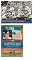 2014 Stadium Club Base Set #27 Lou Gehrig