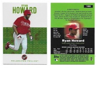 2003 Topps Pristine Base Set #188 Ryan Howard