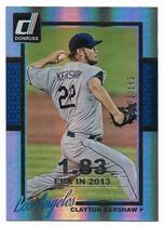 2014 Donruss Stat Line Season #69 Clayton Kershaw