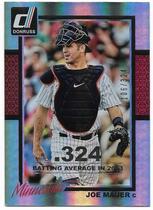 2014 Donruss Stat Line Season #60 Joe Mauer
