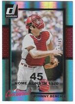 2014 Donruss Stat Line Season #195 Johnny Bench