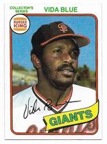 1980 Topps Burger King Pitch Hit & Run #1 Vida Blue