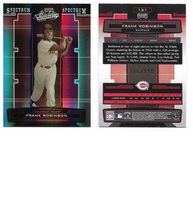 2005 Playoff Absolute Mem. Spectrum Silver Update #121 Frank Robinson