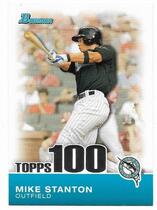 2010 Bowman Topps 100 Prospects #TP5 Mike Stanton
