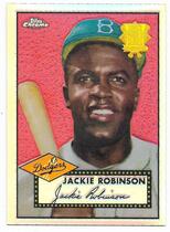2002 Topps Chrome 1952 Reprints Refractors #52R-10 Jackie Robinson
