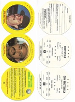 1987 MSA Iced Tea Discs Baseball Super Stars #5 Tony Pena