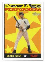 2010 Topps Heritage New Age Performers #NAP8 Derek Jeter