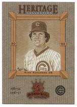 2002 Donruss Diamond Kings Heritage Collection #HC-3 Ryne Sandberg