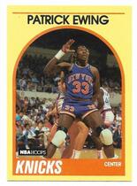 1990 NBA Hoops 100 Superstars #67 Patrick Ewing