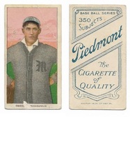 1909 T206 Base Set #353 Frank Oberlin