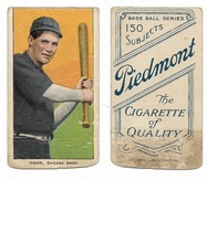1909 T206 Base Set #194 Ed Hahn