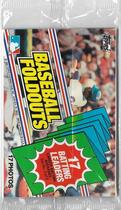 1983 Topps Foldouts #3 Batting Leaders