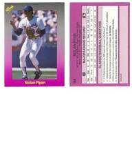 1989 Classic Travel Edition Purple Series #164 Nolan Ryan