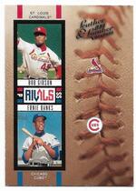 2005 Donruss Leather & Lumber Rivals #R-23 Banks|Gibson