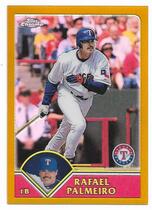 2003 Topps Chrome Gold Refractors Series 2 #314 Rafael Palmeiro