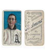 1909 T206 Base Set #20 Jack Barry (Phil)