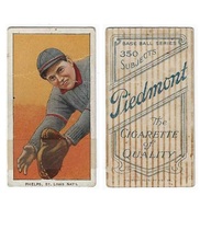 1909 T206 Base Set #382 Eddie Phelps