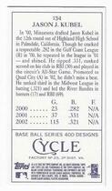 2003 Topps 205 Cycle Purple #134 Jason Kubel