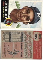 1953 Topps Base Set #185 Jim Pendleton