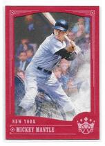 2018 Panini Diamond Kings Framed Red #7 Mickey Mantle