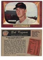 1955 Bowman Base Set #215 Bob Kuzava