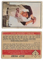1953 Bowman Color #73 Billy Pierce