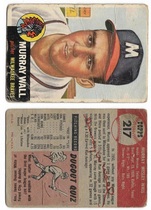 1953 Topps Base Set #217 Murray Wall