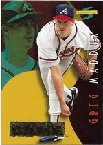 1996 Score Numbers Game #6 Greg Maddux