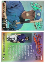 1997 Bowman Chrome 1998 ROY Favorites Refractors #ROY5 Geoff Jenkins