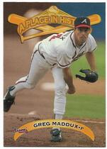 1998 Fleer Sports Illustrated Then And Now #38 Greg Maddux