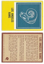 1967 Philadelphia Base Set #96 Rams Logo