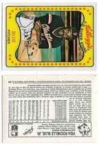 1981 Kelloggs Base Set #23 Vida Blue