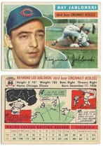 1956 Topps Base Set #86 Ray Jablonski