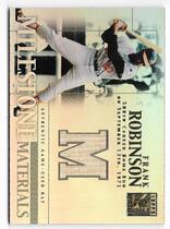 2002 Topps Tribute Milestone Materials #MIM-FR Frank Robinson