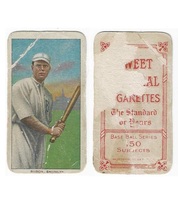 1909 T206 Base Set #59 Al Burch (Batting)