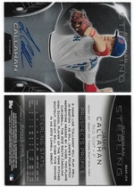 2013 Bowman Sterling Prospect Autographs #BSAP-JCA Jamie Callahan