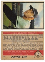 1953 Bowman Color #107 Alex Kellner