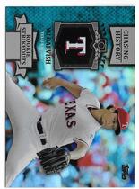 2013 Topps Chasing History Holofoil Retail Series 2 #CH-80 Yu Darvish